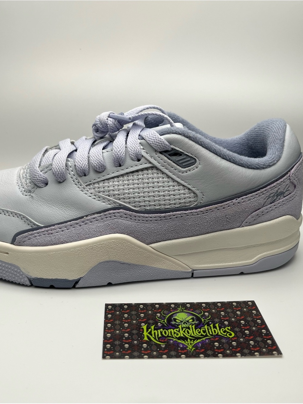 Jordan Flight Court boys Low Top Lace-Up Sneakers Gray FZ9854-003 2025 size 7